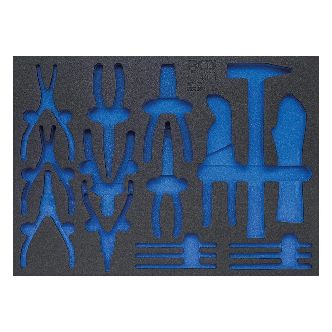 Bandeja per carro 33 Vaca BGS 4011 - Inserto Schiuma Rigida Alta Qualita