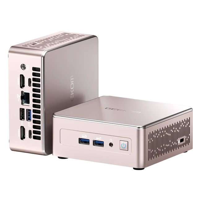 Geekom NUC Mini PC A 5 AMD Ryzen 7 5800H bis zu 4,4GHz Desktop PC Mini Computer 32GB DDR4 512GB SSD Windows 11 Pro WiFi 6 HDMI BT 52 PC für Spiele und Büro