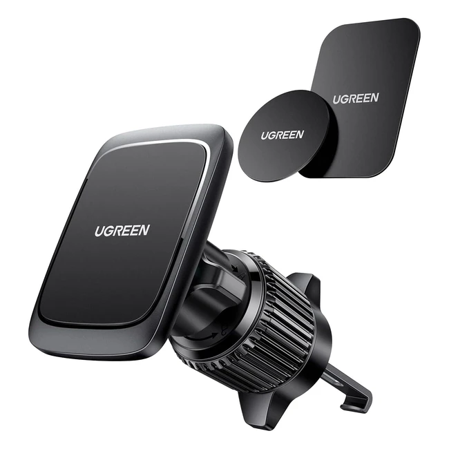 UGREEN Porta Cellulare Auto Magnetico Clip Supporto per Bocchetta Aria iPhone 14 13 12 Galaxy S23 Xiaomi