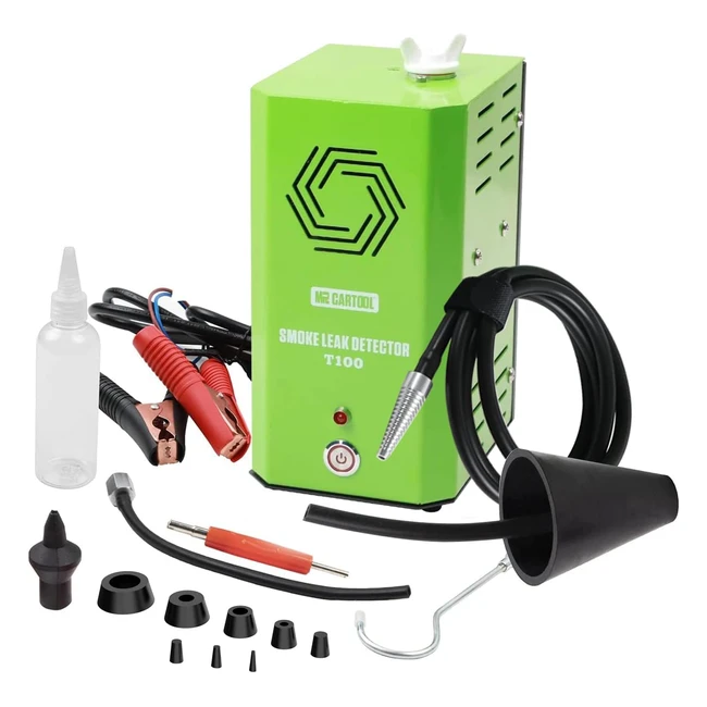 Máquina de Humo Coche MR Cartool T100 12V - Detectora Fugas Tubo Combustible