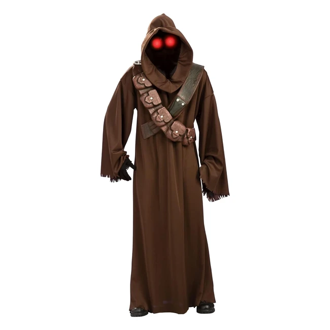 Costume Jawa Star Wars 889311 per Adulti - Occhi Lucidi - Travestimento Completo