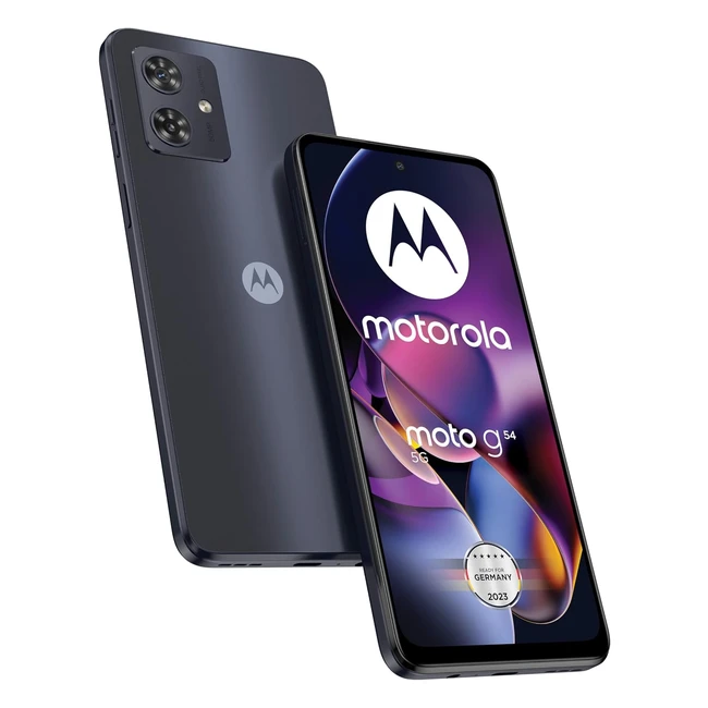 Motorola Moto G54 5G 65FHD Display 50MP Dualkamera 8256 GB 5000 mAh Android 13 Midnight Blue