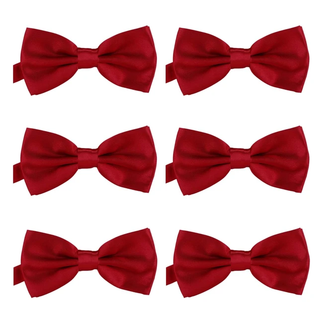 Set de 6 Pajaritas Hombre 12x6cm Ajustables - Dondón