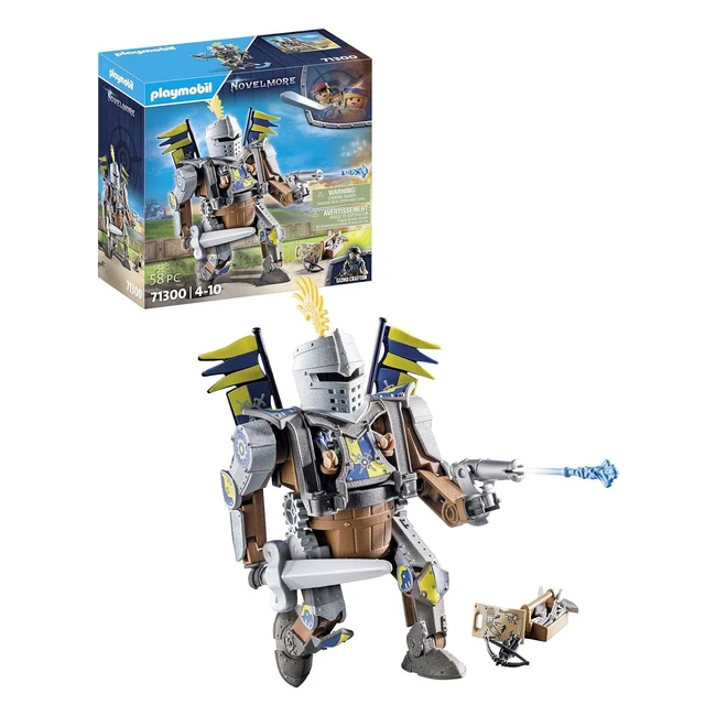 Playmobil 71300 Gant de Combat Novelmore - Chevalier Armure Mobile - DS 4 Ans