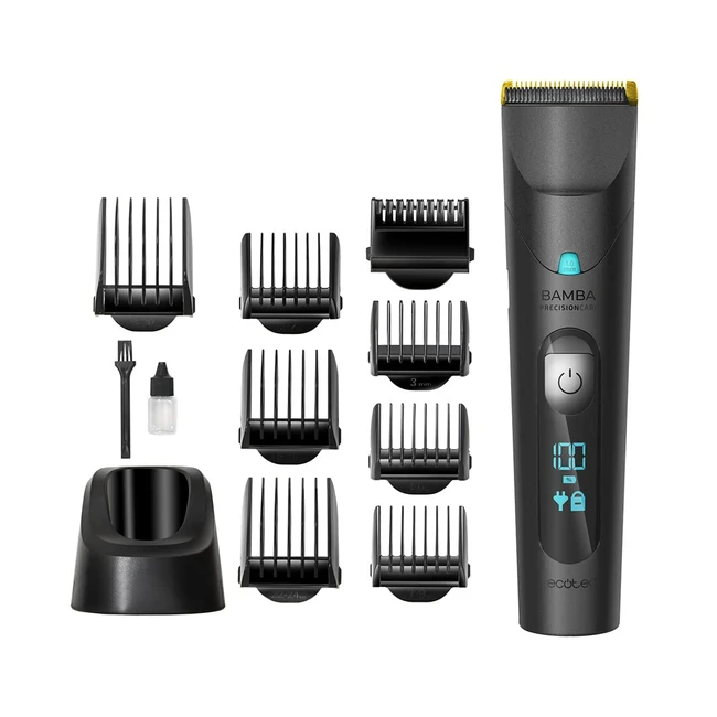 Cecotec Bamba PrecisionCare Haarschneider Nass Trocken Lithium Batterie 120 Min. Laufzeit