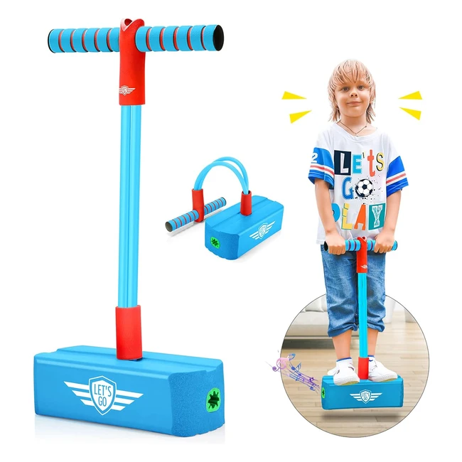 Pogo Stick per Bambini - Giocattoli per Bambina 4-8 Anni - Morbida Schiuma - Regali di Natale