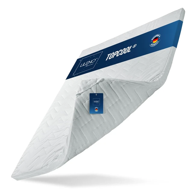 Lileno Home Matratzentopper 140x200 cm Memory Foam 5 cm Kaltschaum Boxspringbett Topcool 140x200 Matratzenauflage