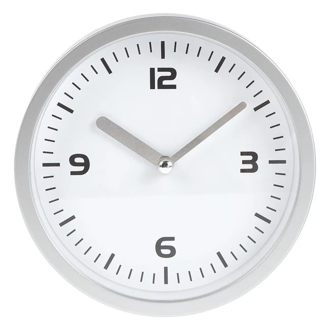 Reloj de Pared TFA con Ventosas 165mm - Especial Baño y Cocina