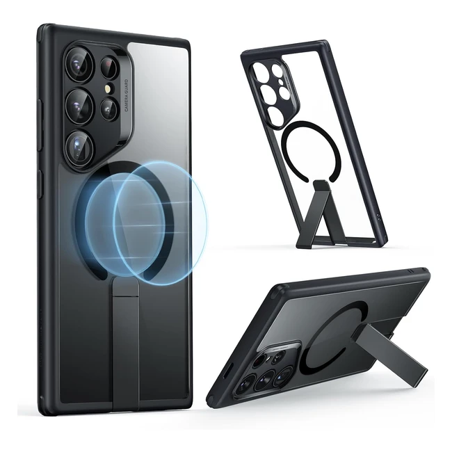 Funda Samsung Galaxy S24 Ultra con Soporte Magnético - Protección Militar