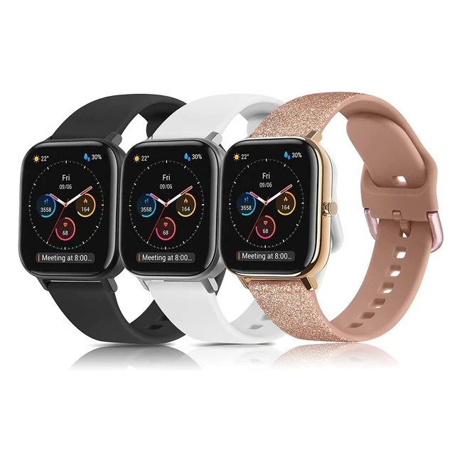 Cinturino per Amazfit GTS/GTS 2/GTS 3/GTS 4 20mm Silicone - Kojj