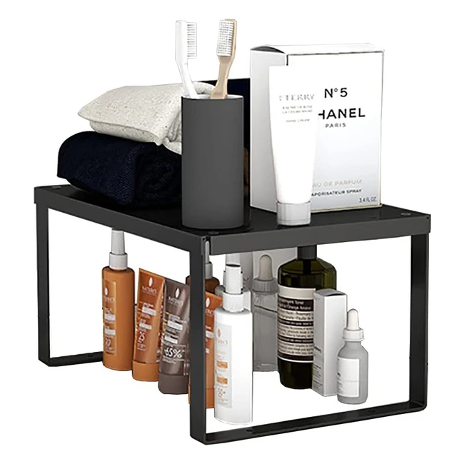 Scaffale da appoggio impilabile in metallo Yunnasi M30x20x15 cm