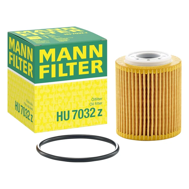 Filtre à huile MannFilter HU 7032 Z - Lot de filtres huile avec joint - Pour véhicules particuliers
