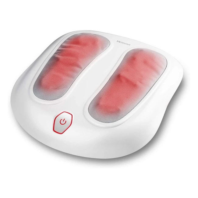 Massaggiatore per piedi Shiatsu Medisana FM 883 - 18 teste massaggianti, luce rossa, calore