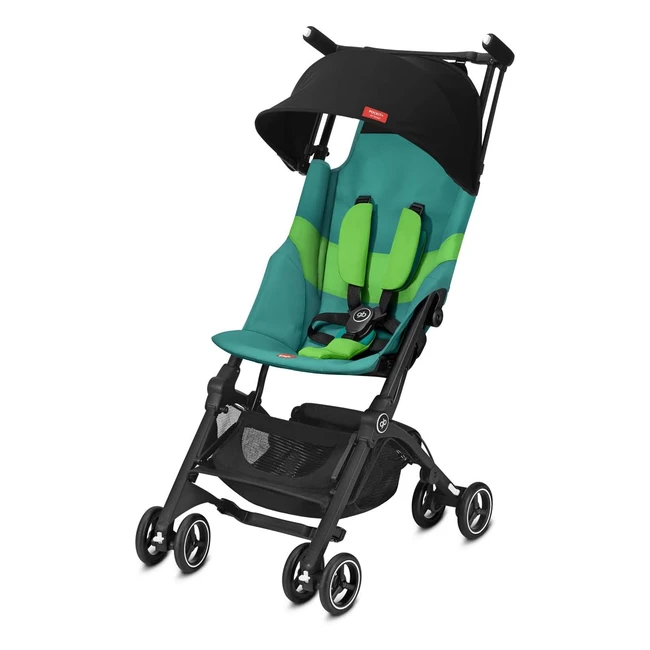 Silla de Paseo GB Gold Pockit All Terrain Ultracompacta - 022 kg - Laguna Blue 2019