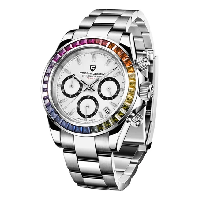 Orologio Uomo Pagani Design Multifunzionale - VK63 - Resistente all'Acqua 100m