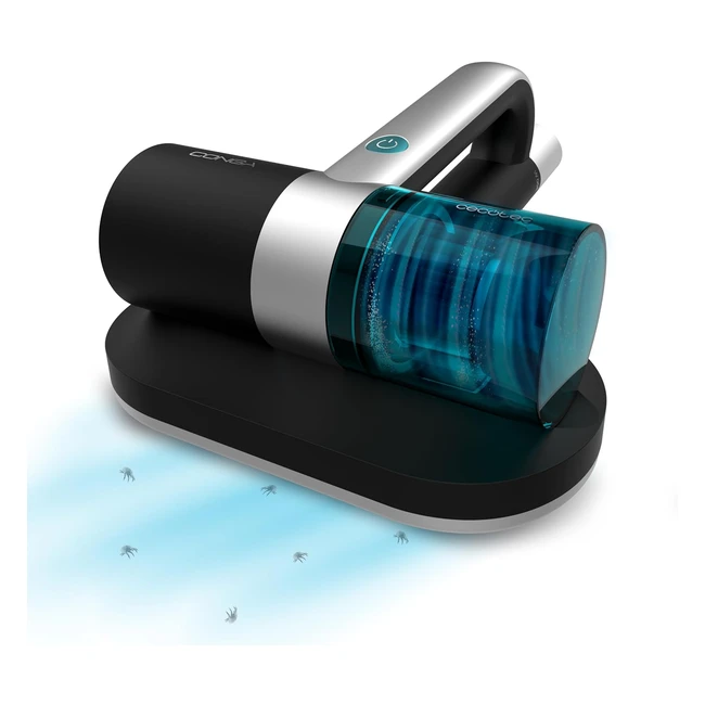 Aspirateur Matelas Cecotec Conga 5000 Liberty 08133 Noir UV 100W Acariens Allergenes