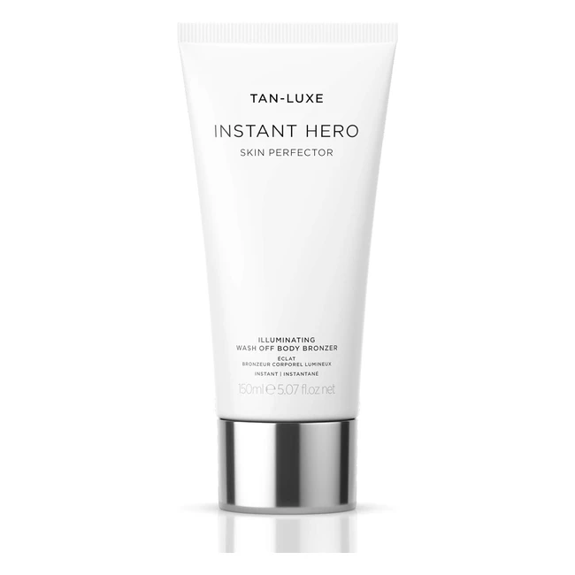 Tan Luxe Instant Hero Fake Tan Bronzer 150 ml - Self Tanning Glow - Cruelty Free & Vegan