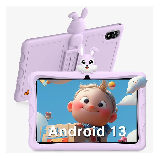 Tablette Enfants Doogee U9 Kid 101 Pouces 7Go RAM 64Go ROMTF 1 To Android 13 Contrôle Parental