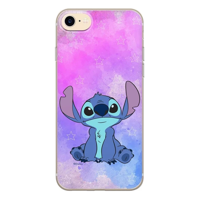 Funda iPhone 7/8/SE 2/SE 3 Disney Stitch 006 Original Licencia Oficial