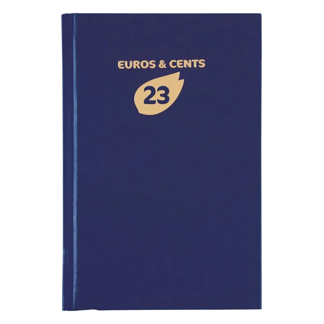 Agenda Exacompta 38175E Carré Euro et Cents 135x21cm Janvier-Décembre 2024