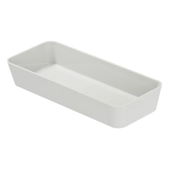 Bandeja Organizadora Wenko GOM Blanco PEQUEA Poliestireno 24x4x10cm
