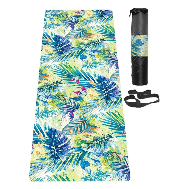 Tappetino Yoga Antiscivolo Esercizio Ecologico 183cm61cm6mm