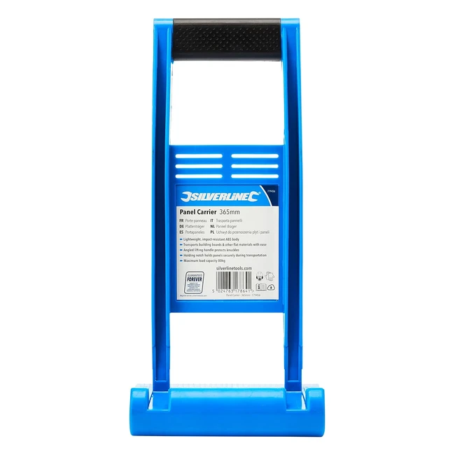 Porte-panneau Silverline 779456 Multicolore 365mm - Léger et Robuste