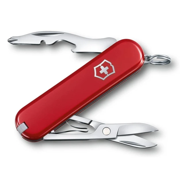 Navaja Suiza Victorinox Jetsetter 58mm Rojo - Multiusos y Compacta