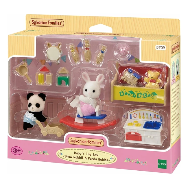Sylvanian Families 5709 Habitación de Juegos Bebés Casa Muecas - Diversión Garantizada