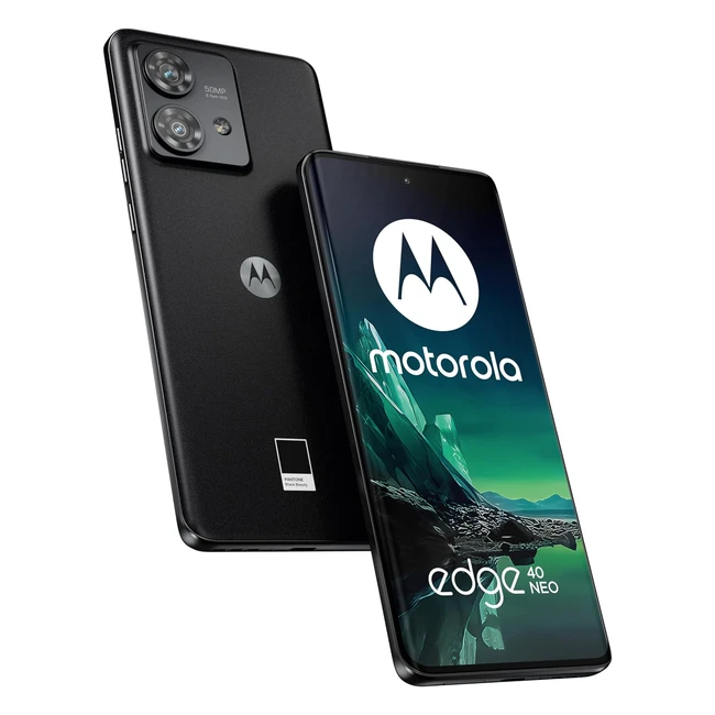 Motorola Moto Edge 40 Neo 12256 Black - Thin, Fast, Stunning Photos