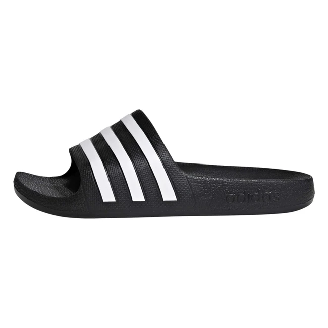 Claquettes Enfant adidas Adilette Aqua - Noir/Blanc - Réf. 123456 - Confortables et Stylées