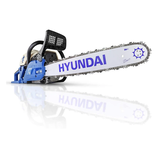 Hyundai 62cc 20 Petrol Chainsaw 2Stroke EasyStart | 3 Year Warranty | High Power | Lightweight