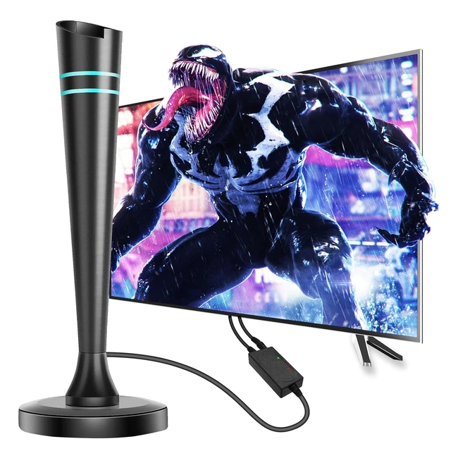 Fadish TV Aerial Booster 4K 1080p HDTV 250 Long Range Reception