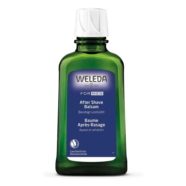 Weleda for Men Balsamo Dopobarba Riduce Irritazioni Pelle Rasatura Rinfresca Lenisce 1x100ml