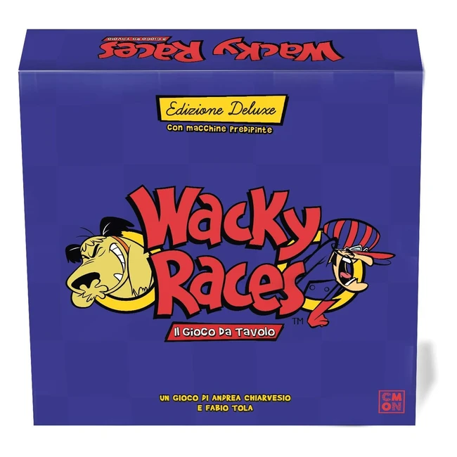 Asmodee Wacky Races Deluxe Gioco da Tavolo 26 Giocatori 8 Anni Edizione in Italiano