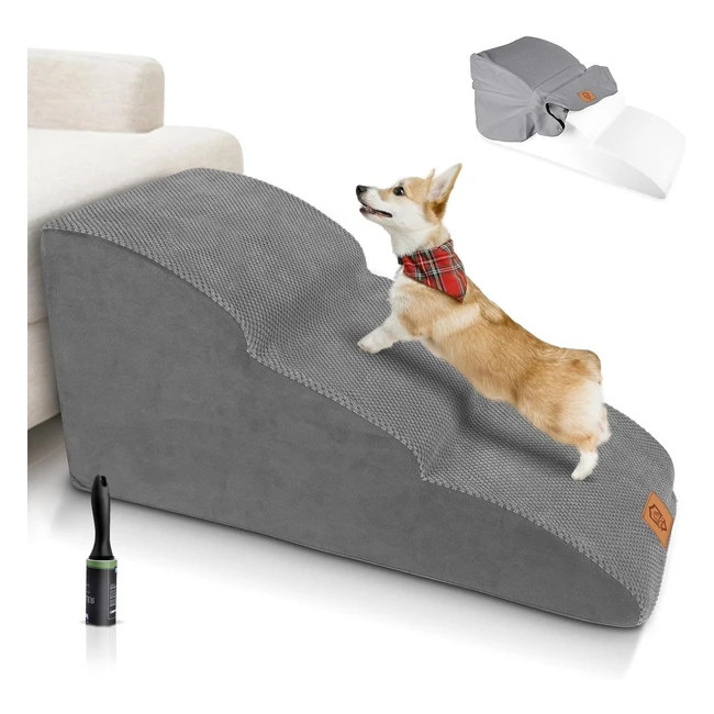 Scala per cani piccola taglia 3 gradini antiscivolo - Myiosus