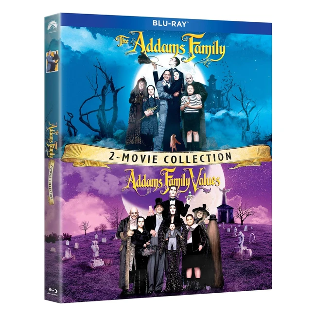 The Addams Family & Addams Family Values 2 Movie Collection Blu-ray - Limited Edition