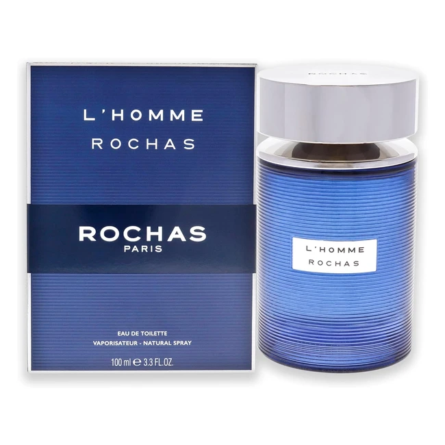 Rochas L'Homme Eau de Toilette 100ml - Unisex - Ref. 1234 - Fresco y Duradero