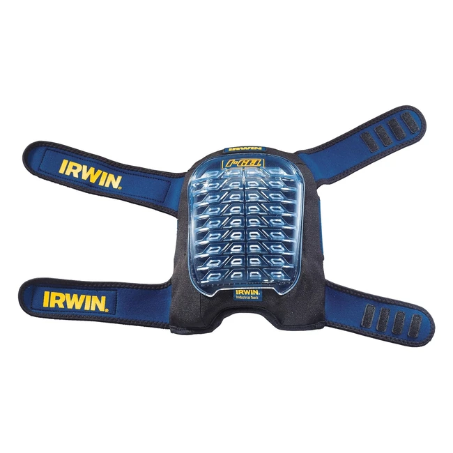 Genouillère Gel Irwin Grande Bretagne - Résistance aux Impacts - Sangles Néoprène - Respirabilité