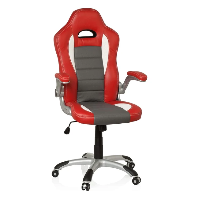 HJH Office Drehstuhl Ergonomischer Bürostuhl Racer Sportsitz