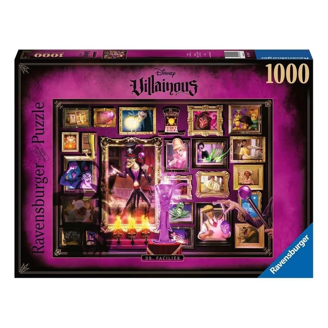 Puzzle Disney Dr. Facilier Villanos Disney 1000 Piezas 70x50