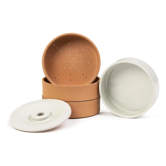 Germinador de cerámica natural artcook - Cultivar semillas en casa - Terracota Natura
