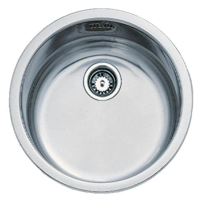 Fregadero Teka ERC 1C 1 Seno 45 cm Acero Inoxidable - Instalación Fácil