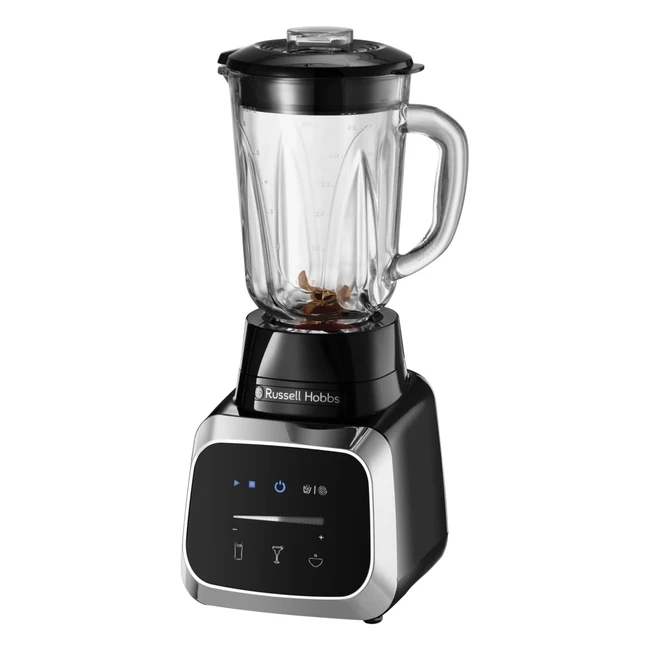 Russell Hobbs Sensigence Blender 1000W 15L Glass Jug Touchscreen Control Ice Crush Pulse Function 28241