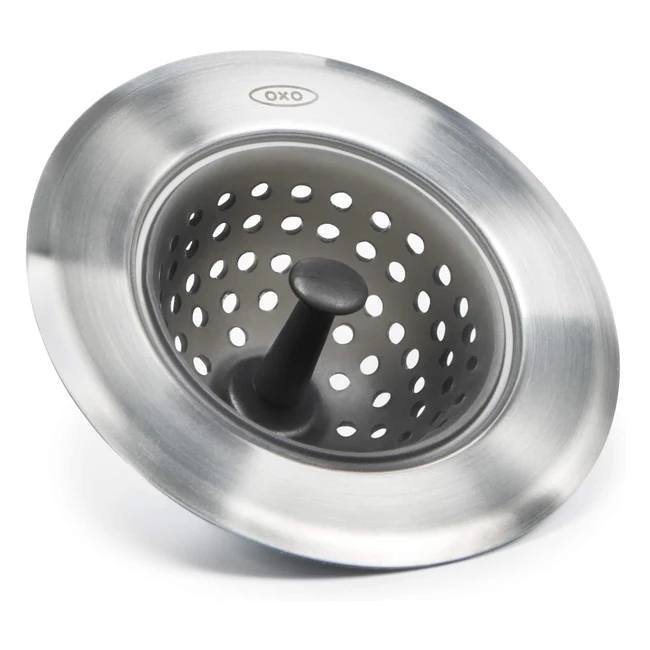 Colador Oxo Good Grips para Fregadero de Cocina Gris - Eficiente y Práctico