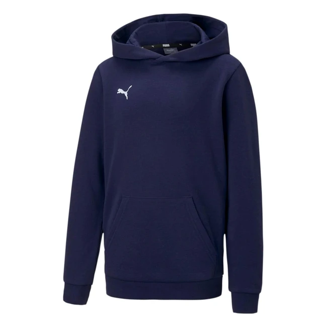 Sudadera Puma Teamgoal 23 Casuals Hoody Jr - Peacoat 128 Unisex Niños