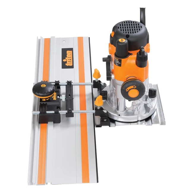 Adaptateur Triton TRTA001 Rail de Guidage Défonceuse Réf. 123456 - Cadre Rigide Résistant Réglage Fin