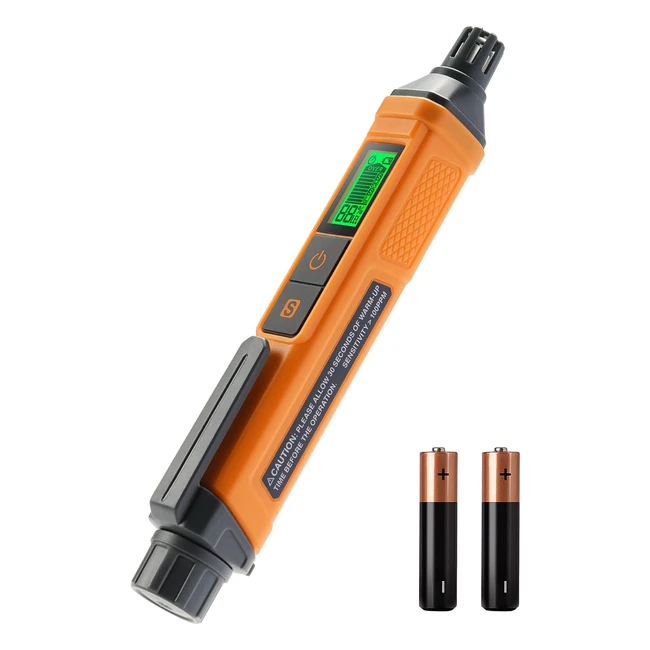 Toptes PT205 Natural Gas Detector | LEL Detection | Audible Visual Alarm | Home RV Safety