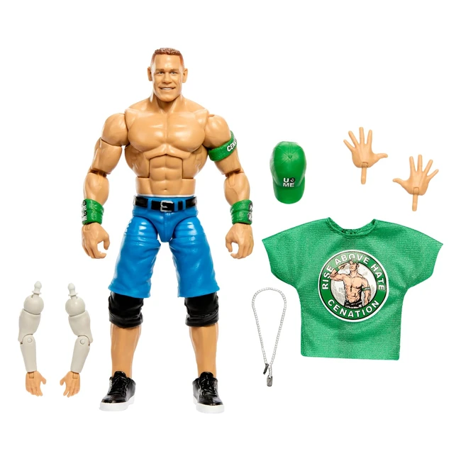 WWE Colección Elite Luchador John Cena Figura de Acción HVJ09