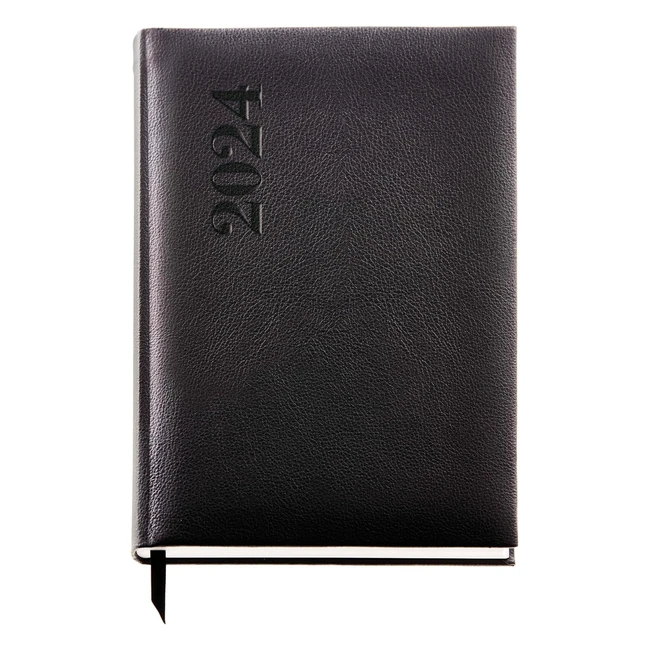 Agenda Anual 2024 Miquelrius 155 x 213 mm A5 Negro